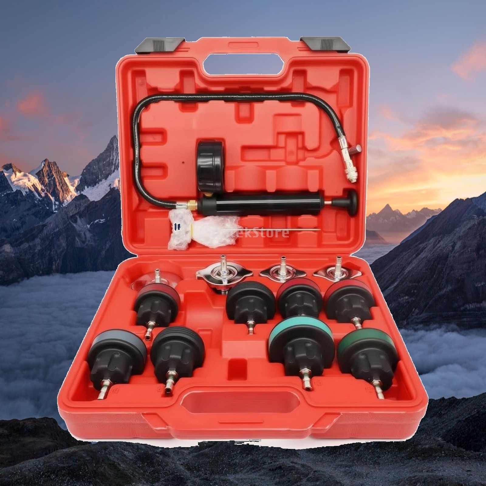 Radiator Pressure Tester - Probador de Sistema de Refrigeración, Bomba