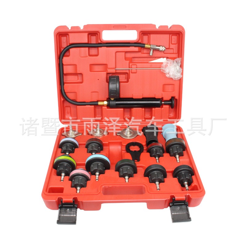 Radiator Pressure Tester - Kit de 18 Piezas para Prueba