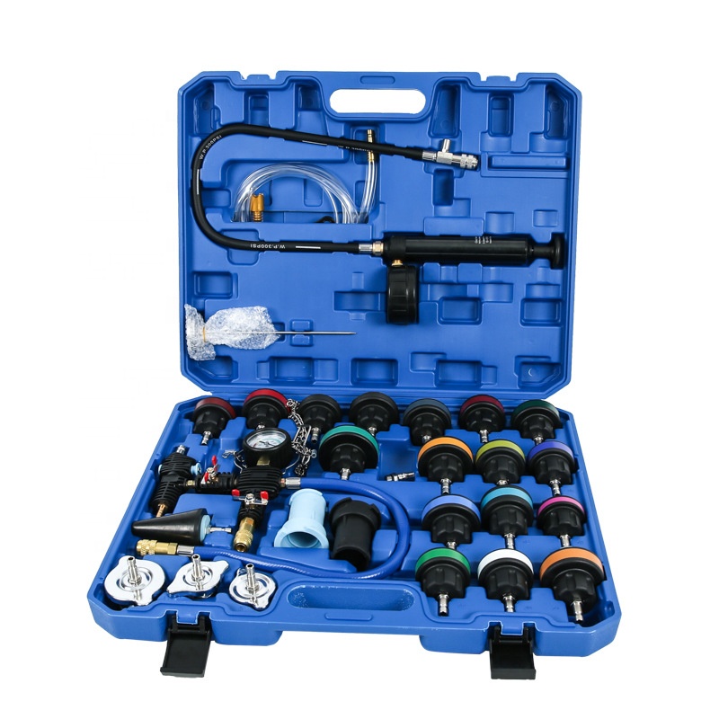 Radiator Pressure Tester - Juego de 34 piezas CIHOO, detector