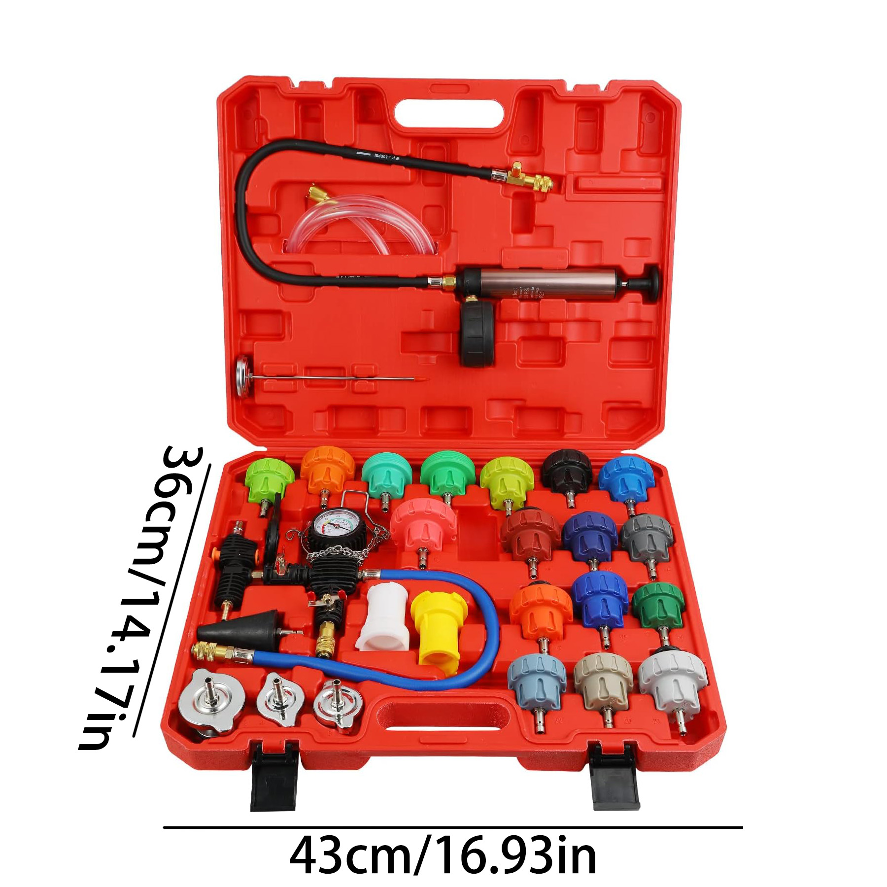 Kit Universal de prueba de pre - Radiator Pressure Tester reseña y precio