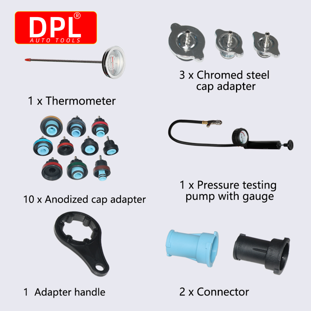 Kit de herramientas de prueba  - Radiator Pressure Tester reseña y precio