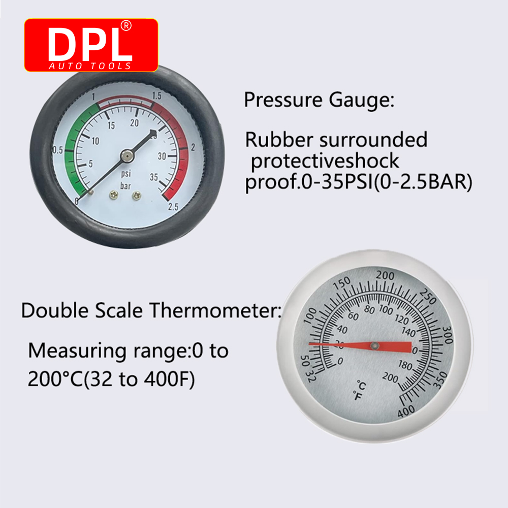 Kit de herramientas de prueba  - Radiator Pressure Tester reseña y precio