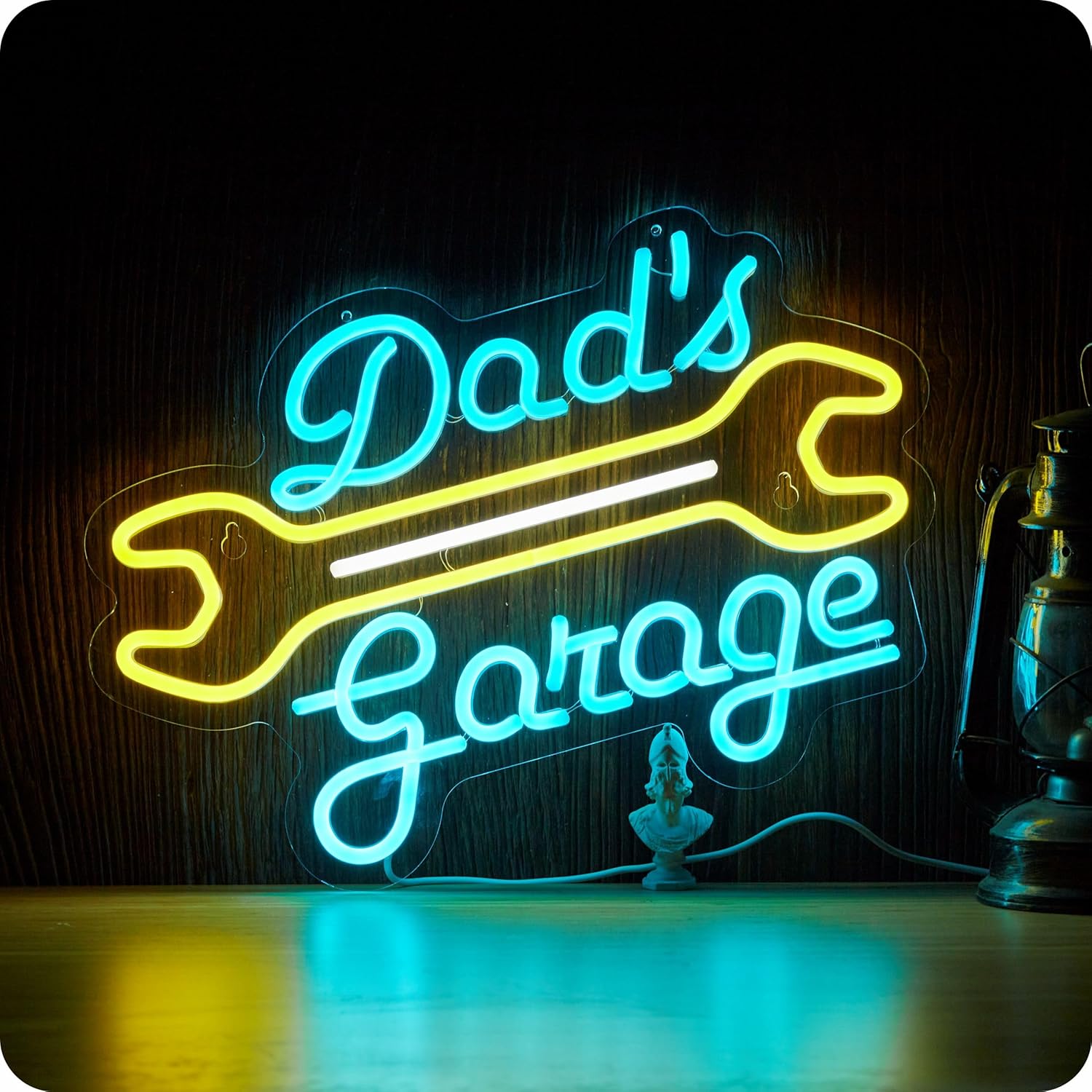 Letrero de neón para garaje, d - Auto Repair Shop Signs reseña y precio