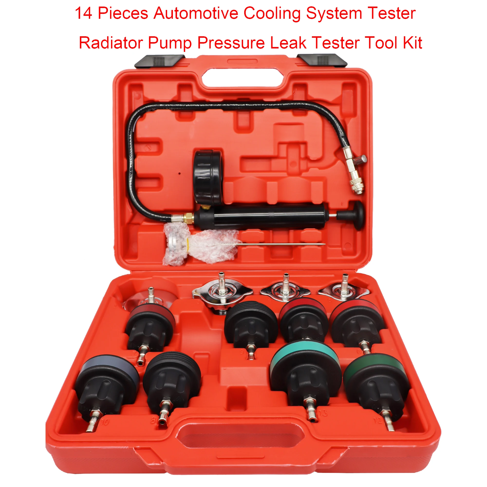 Kit de probador de presión de  - Radiator Pressure Tester reseña y precio
